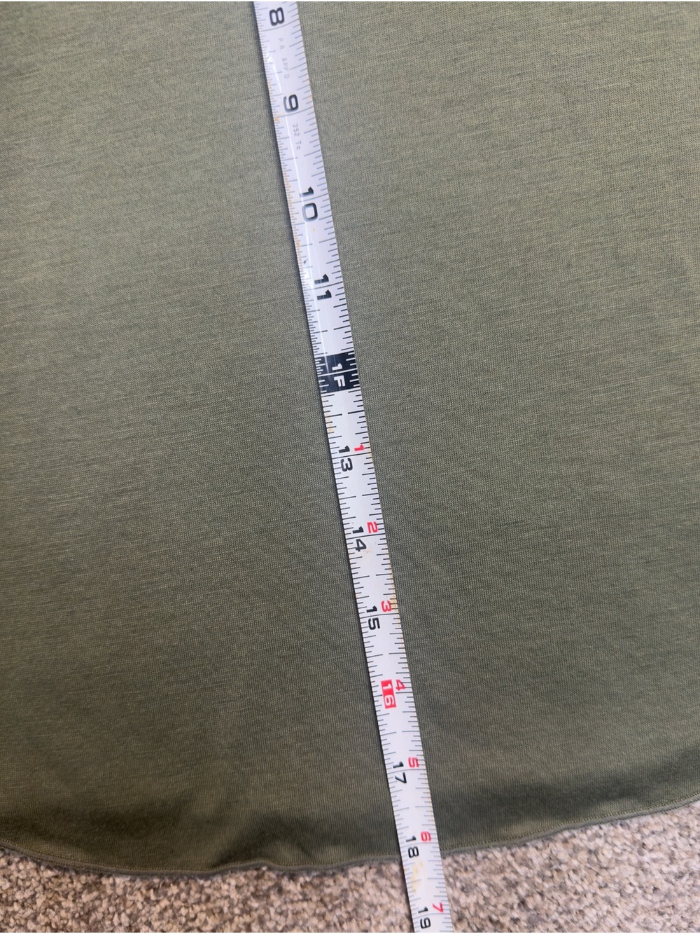 American Rag Olive Racerback Scoop Neck Tank - Picture 8 of 9
